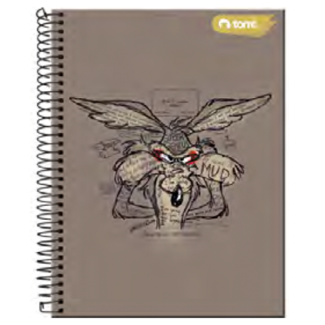 Cuaderno Top Lonney Tunes 7mm 150 Hjs-5