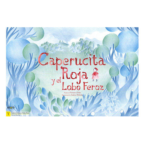 Láminas La Caperucita Roja y el Lobo Feroz-0