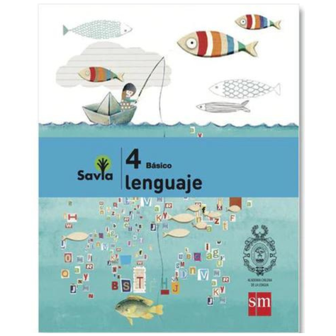 Pack Lenguaje 4 Básico Savia (Nueva edición)-1