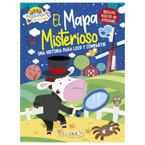 El mapa misterioso - Mega pegatinas-0
