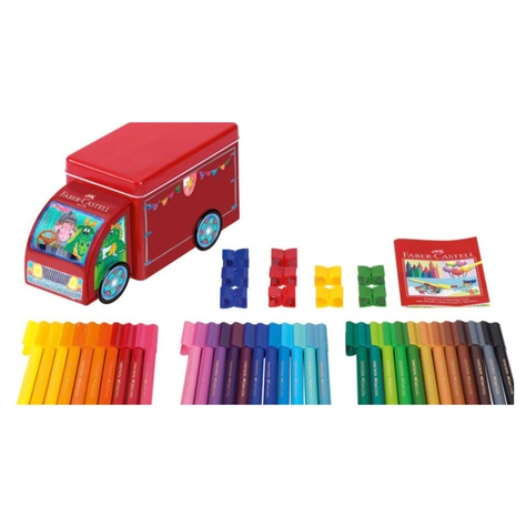 Set Camión Marcadores Connector Faber - Castell 33 Piezas-1
