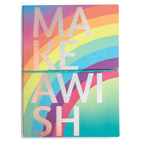 Libreta con Puntos Tornasol Rainbow-0