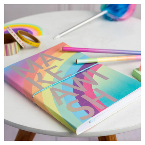 Libreta con Puntos Tornasol Rainbow-1
