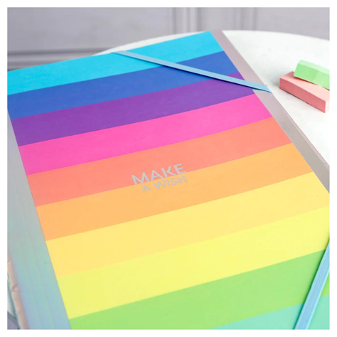 Set 2 Libretas Tornasol Rainbow-4