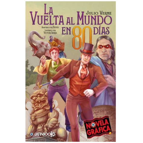 La vuelta al mundo en 80 días - Novela gráfica-0