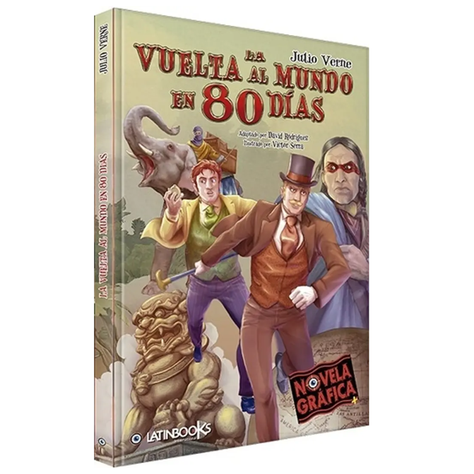 La vuelta al mundo en 80 días - Novela gráfica-2