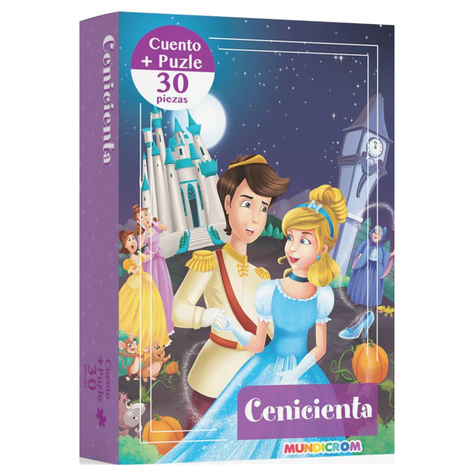 Cenicienta + puzle 30 Piezas-0