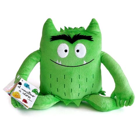 PELUCHE VERDE - Monstruo de Colores-0