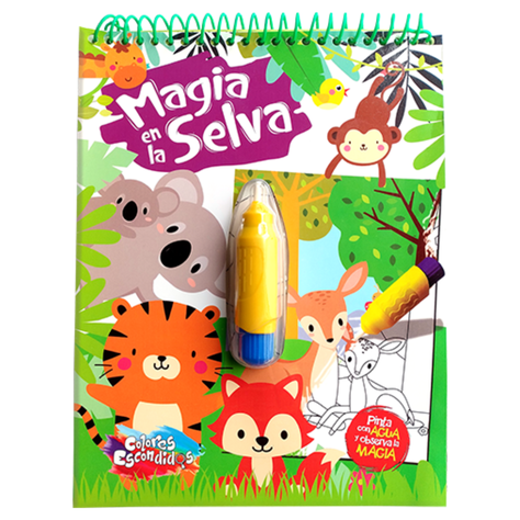 Magia en la selva - colores escondidos-0