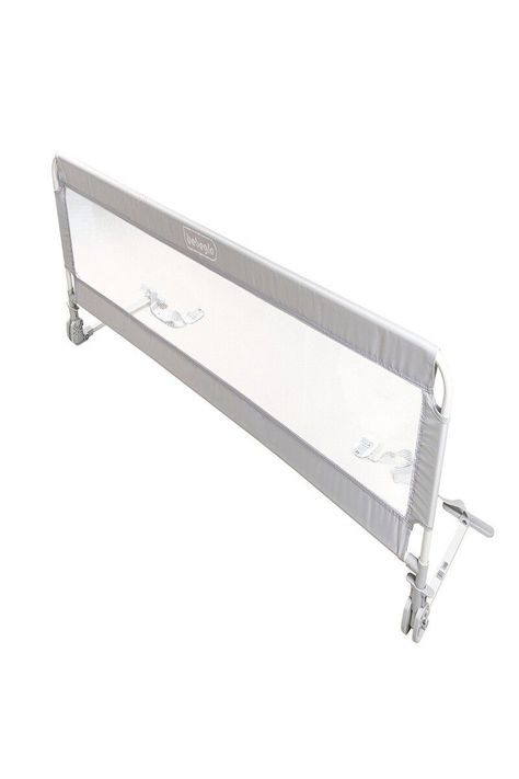 Baranda De Cama Seguridad Bebé Box Spring 150x52cm Rs-80052-4 Gris-0