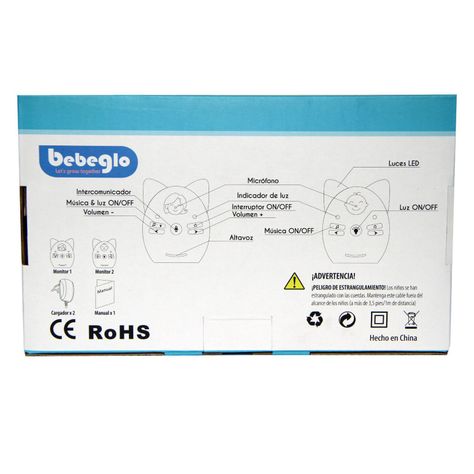 Monitor De Audio Inalámbrico Para Bebés Rs-770-6