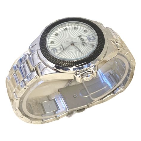 Reloj Análogo Exté para Hombre Plateado-2
