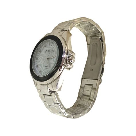 Reloj Análogo Exté para Hombre Plateado-3