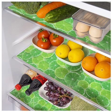 Pack Revestimiento Vinílico Protector para Refrigerador Verde y Malla Blanca-6