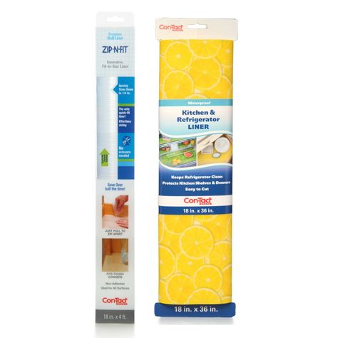 Pack Revestimiento Vinílico para Refrigerador amarillo y un rollo vinilico transparente Zip N´Fit-1