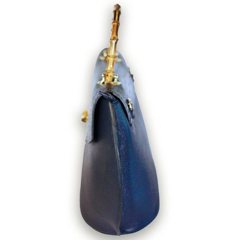 Cartera  Azul   100% cuero-  Mod:   BSM-MGS-201-0