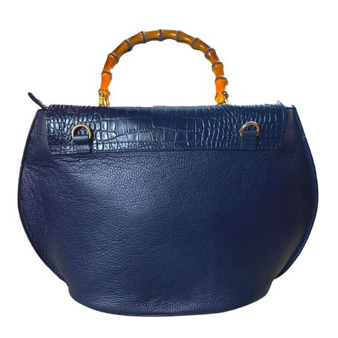 Cartera  Azul   100% cuero-  Mod:   BSM-MGS-201-4