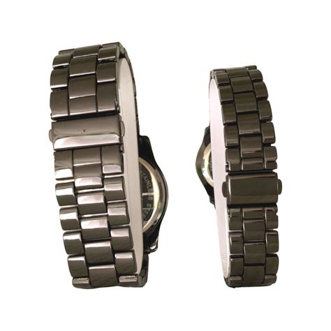 Set par de relojes Luis Cardini Mod 2027-NE-1