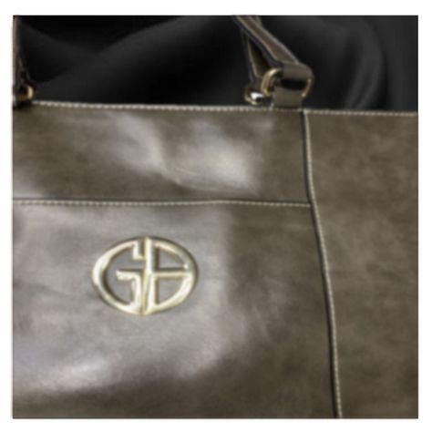 Cartera Tote Giani Bernini - Gris Topo-1