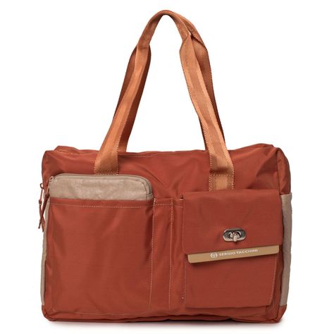 Bolso Sergio Tacchini bi Color Naranja BSMPCY-158-0