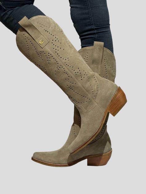 Bota Victoria Taupe Exotica-1