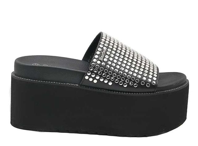 Sandalias Pia Negro Exotica-1