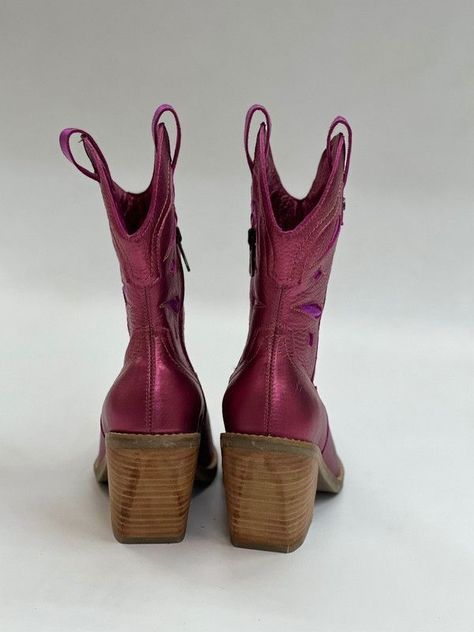 Bota Lina Fucsia violeta Exotica-3