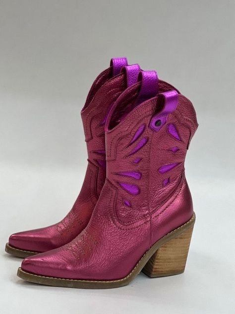 Bota Lina Fucsia violeta Exotica-1