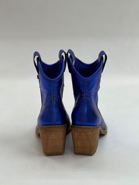 Botin Agata Azul Exotica-3