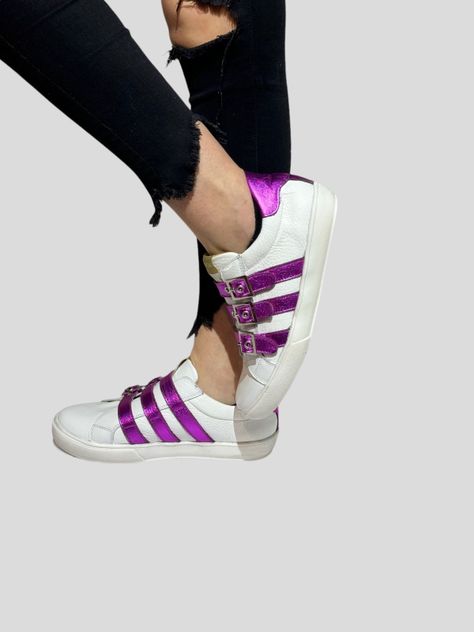 Zapatilla Gily Blanco Fucsia Exotica-0