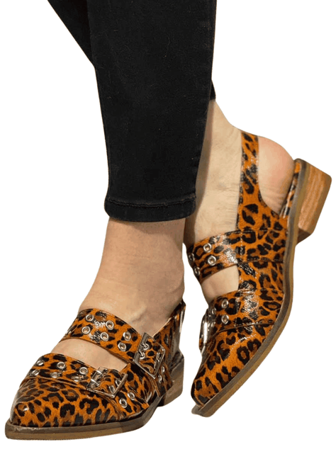 Puntilla ELBA / Naranja Print Exotica-0
