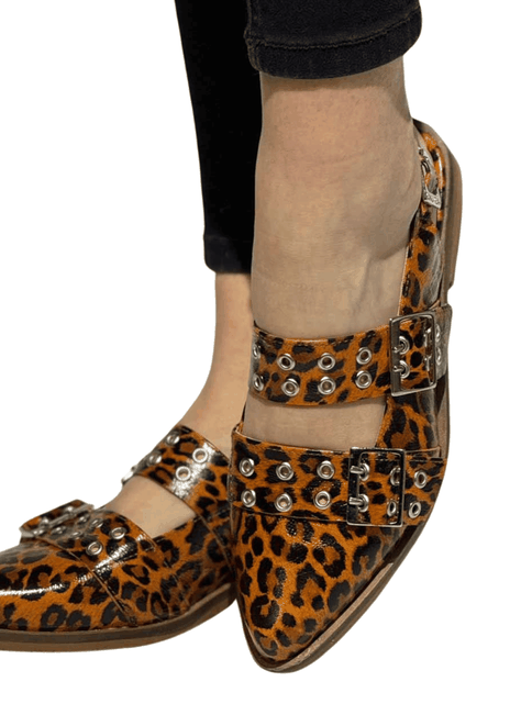 Puntilla ELBA / Naranja Print Exotica-1