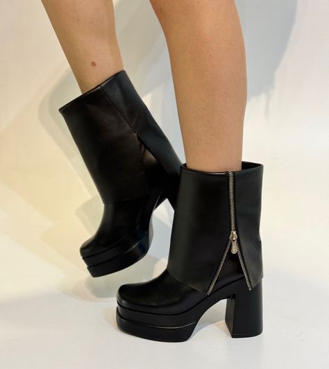 Bota Cristy Negro Exotica-0