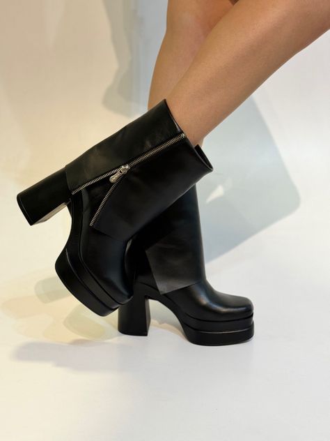 Bota Cristy Negro Exotica-1