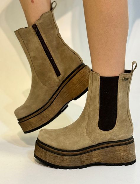 Botin Zuri Reno Taupe Exotica-0