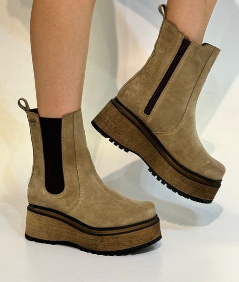 Botin Zuri Reno Taupe Exotica-1