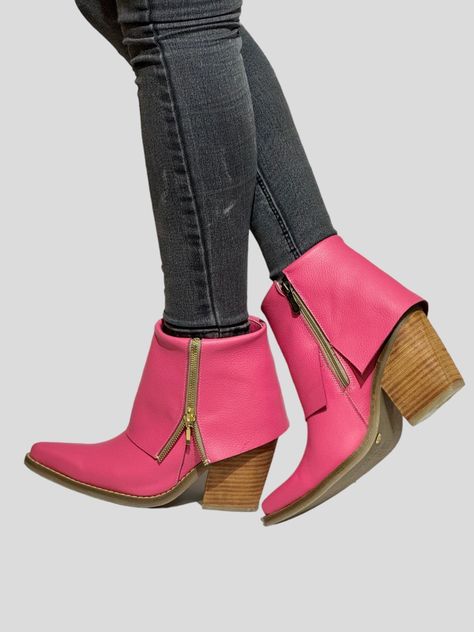 Botin Febe Frambuesa Exotica-1