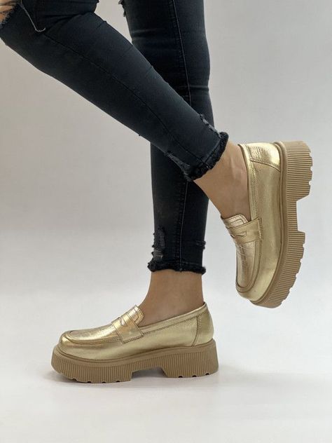 Mocasin Verena dorado Exotica-0