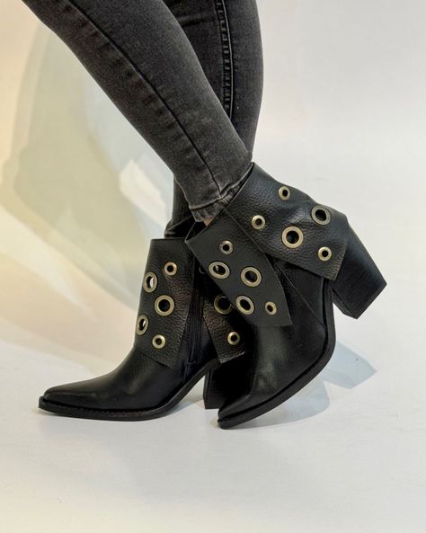 Botin Pola Negro Exotica-0