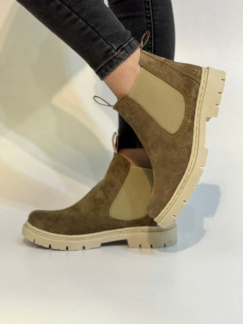 Botin Chelsie Reno Taupe Exotica-0