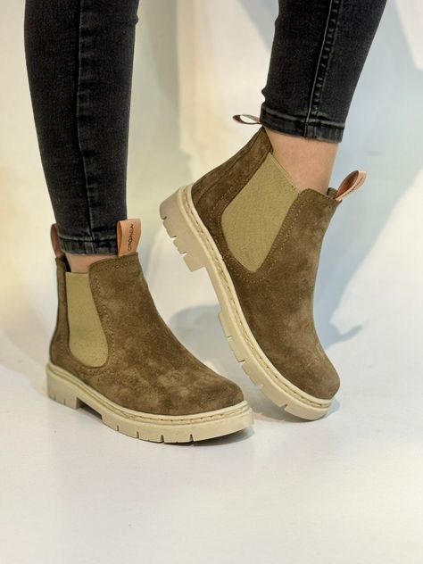 Botin Chelsie Reno Taupe Exotica-1