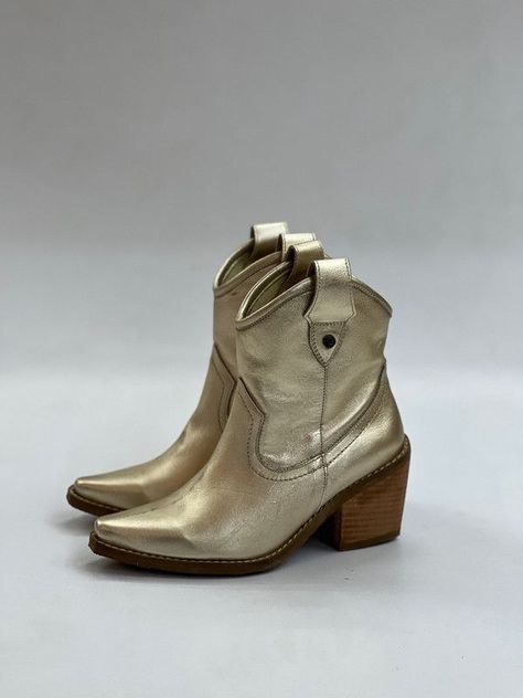 Botin Agata Dorado Exotica-1