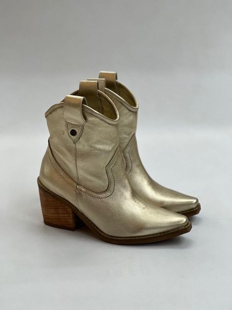 Botin Agata Dorado Exotica-2