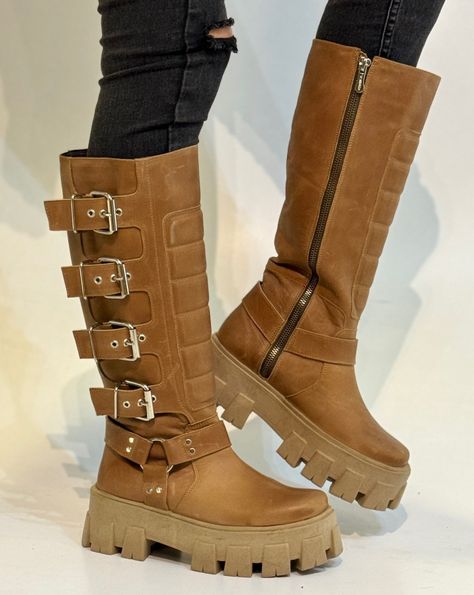 Bota Jacinta Camel Exotica-1