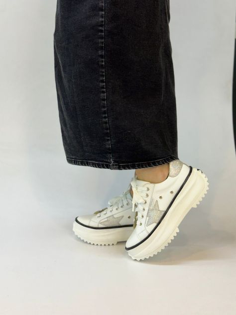 Zapatilla Stella Blanco Plata Exotica-0