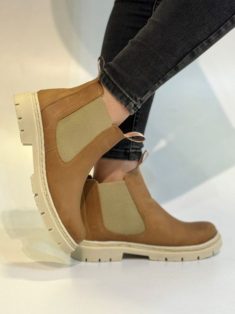 Botin Chelsie Trigo Exotica-1