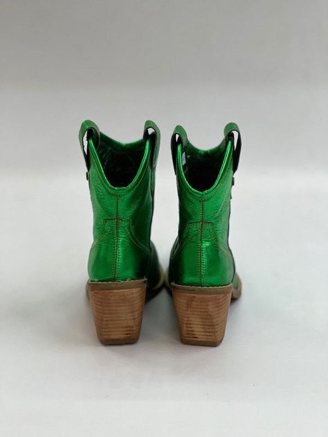 Botin Agata Verde Exotica-3