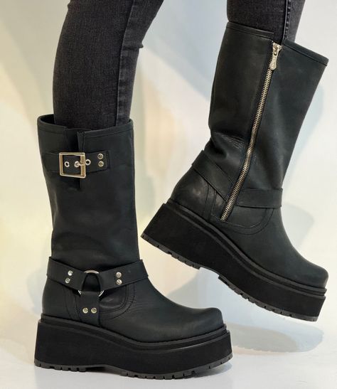 Bota Eloisa Negro Exotica-2