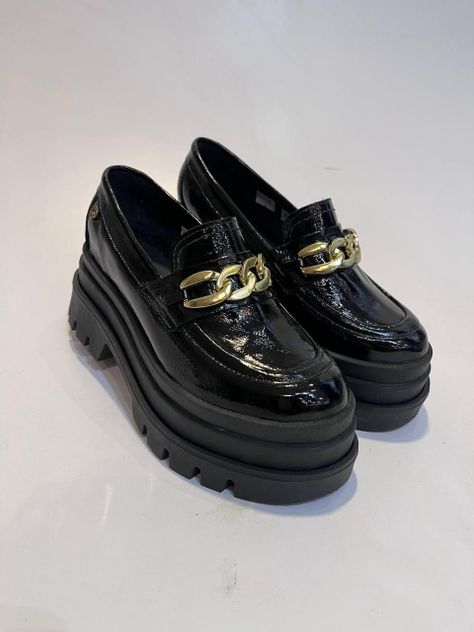 Mocasín Marcella Negro Exotica-1