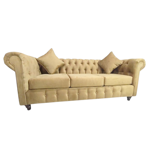 Sofa 3 Cuerpos Chesterfield Camel Super Soft-0